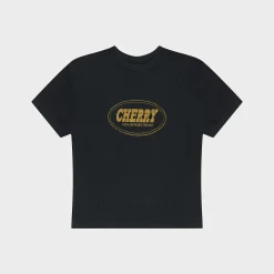 Cherry Adventure Team Baby Tee (Black) Online