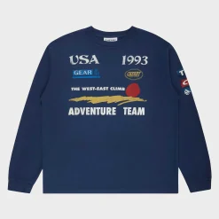 Cherry Adventure Team L/S T-Shirt (Navy) Fashion