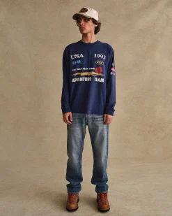 Cherry Adventure Team L/S T-Shirt (Navy) Fashion