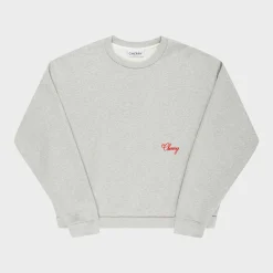 Cherry American Classic Crewneck (Heather Grey) Cheap