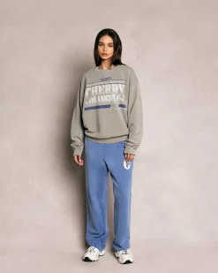 Cherry American Garments Crewneck (Smoke) Discount