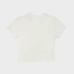 Cherry Basic Baby Tee (White) Clearance