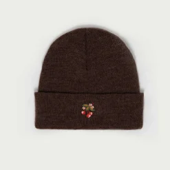 Cherry Blossom Beanie (Espresso) Cheap