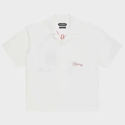 Cherry Bowling Broncos Bowling Shirt (Cream) Outlet