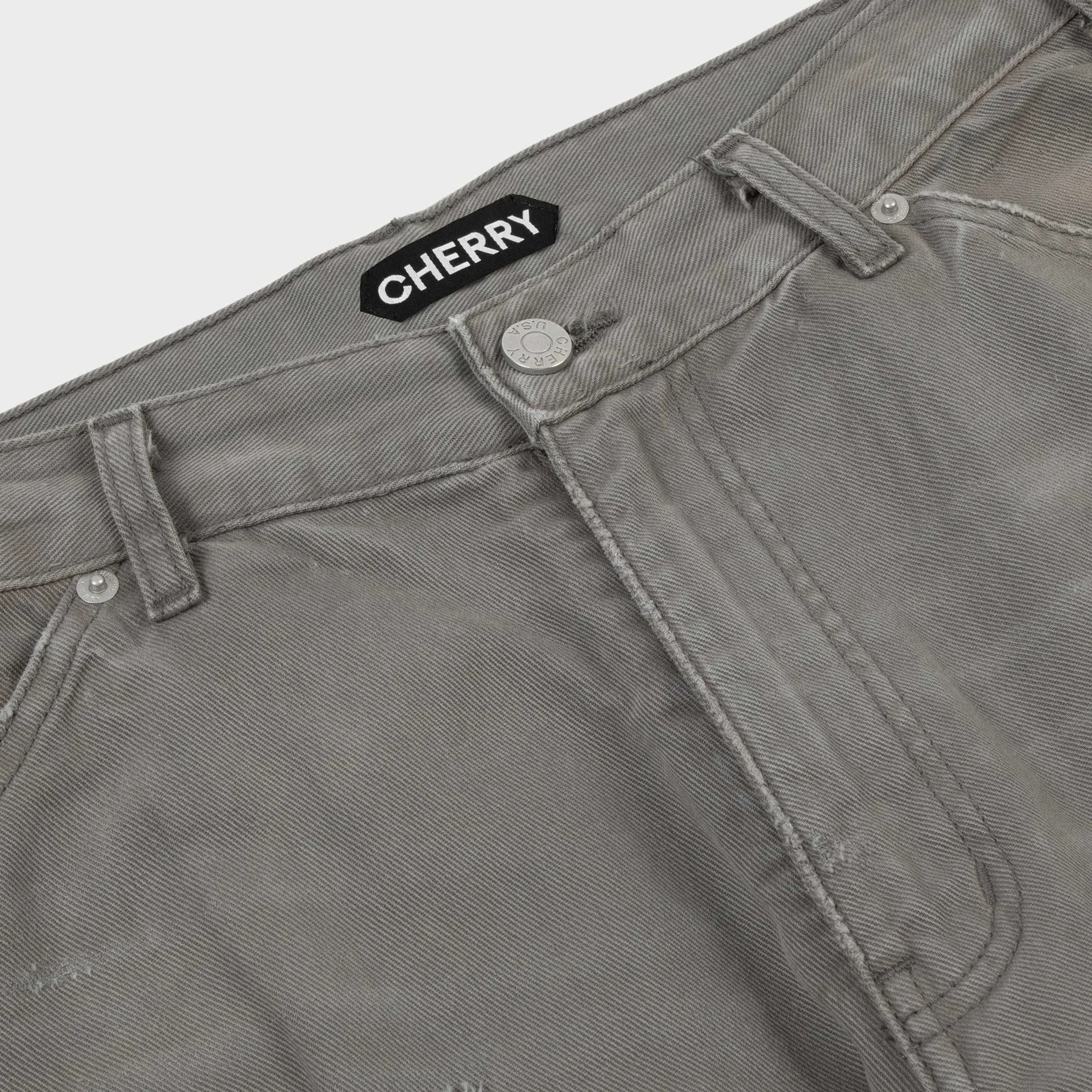 Cherry Canvas Double Knee (Vintage Grey) Sale
