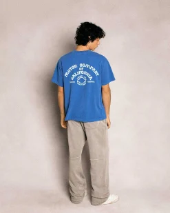 Cherry Motors Boxy Tee (Royal) Sale