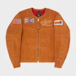 Cherry X Vanson Star Jacket (Suede) Flash Sale