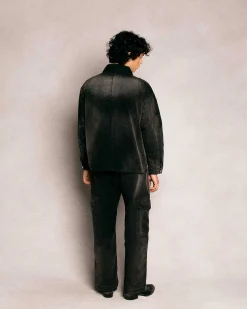 Cherry Chore Jacket (Black) Sale