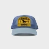 Cherry Desert Horse Full Mesh Trucker Hat (Blue) Hot