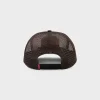 Cherry Desert Horse Full Mesh Trucker Hat (Brown) Shop