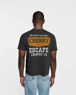 Cherry Escape Boxy Tee (Ash) Fashion