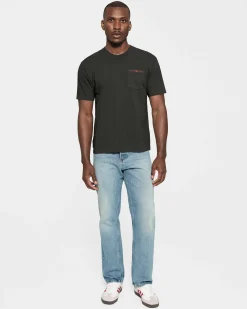 Cherry Hollywood Mile Pocket Tee (Ash) Flash Sale