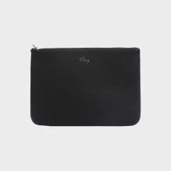 Cherry Leather Pouch (Black) Outlet