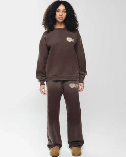 Cherry Lovers Crewneck (Espresso) Fashion