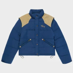 Cherry Mountain Puffer Jacket (Royal Blue) Sale