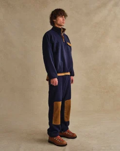 Cherry Mountain Sherpa Pants (Navy) Outlet