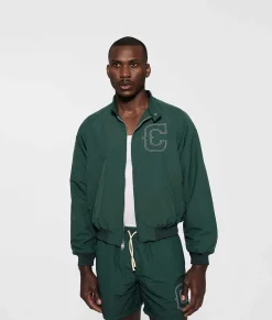 Cherry Nylon Championship Jacket (Cactus) Fashion