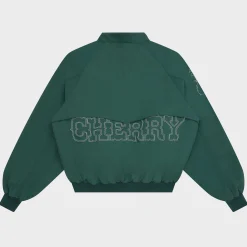 Cherry Nylon Championship Jacket (Cactus) Fashion
