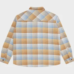 Cherry Plaid Overshirt (Beige) Fashion