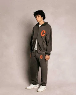 Cherry Ranch Wear Raw Sweatpants (Espresso) Discount
