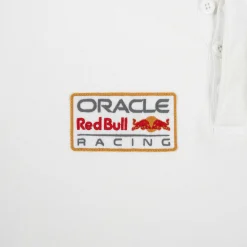 Cherry Red Bull Racing Henley Sweatshirt (White) Outlet