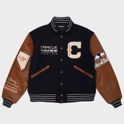 Cherry Red Bull Racing Varsity Jacket (Midnight Blue) Flash Sale
