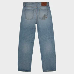 Cherry Relaxed Leg 5 Pocket Denim (Indigo) Cheap