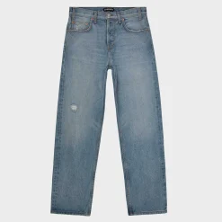 Cherry Relaxed Leg 5 Pocket Denim (Indigo) Cheap