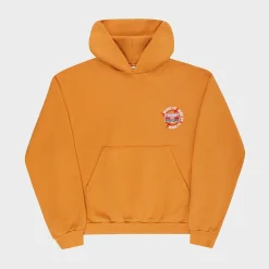 Cherry Ride It, Rev It Hoodie (Orange) Cheap