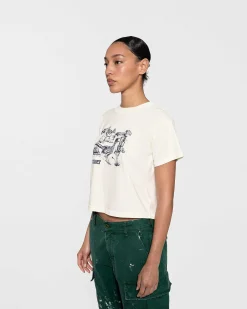 Cherry Sedona Boxy Baby Tee (Vintage White) Shop