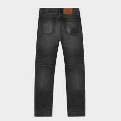 Cherry Straight Leg 5 Pocket Denim (Black) Online
