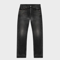 Cherry Straight Leg 5 Pocket Denim (Black) Online