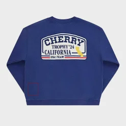 Cherry Trophy Henley Crewneck (Royal) Best
