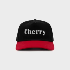 Cherry Two Tone Classic 5 Panel (Black/Red) Sale
