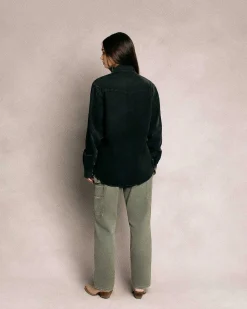 Cherry Western Snap Shirt (Black) Online