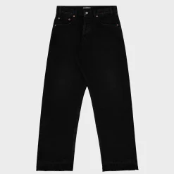 Cherry Wide Leg 5 Pocket Denim (Black) Outlet
